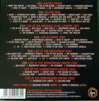 6CD/Set di cofanetti Girl: Wasted Youth