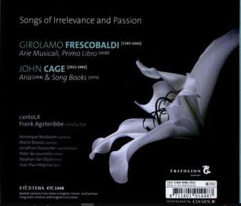 CD John Cage: Songs Of Irrelevance and Passion