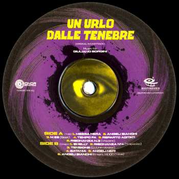 LP Giuliano Sorgini: Un Urlo Dalle Tenebre LTD