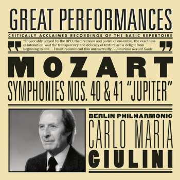 Album Giulini / Mozart / Bpo: Symphony 40 & 41: Jupiter