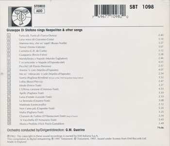 CD Giuseppe Di Stefano: Neapolitan And Other Songs - Volume II - Stereo Recordings
