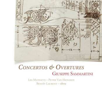 CD Giuseppe Sammartini: Concertos & Overtures DIGI