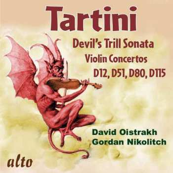 CD David Oistrach: Devil's Trill Sonata / Violin Concertos D12, D51, D80, D115