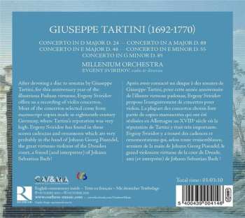 CD Giuseppe Tartini: Violin Concertos