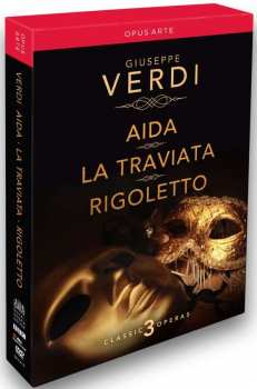5DVD Giuseppe Verdi: 3 Operngesamtaufnahmen