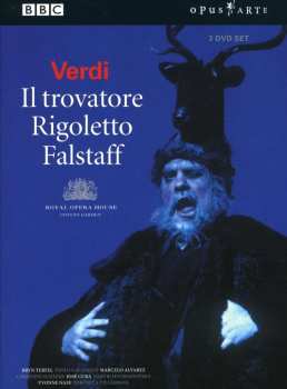 3DVD Giuseppe Verdi: 3 Operngesamtaufnahmen