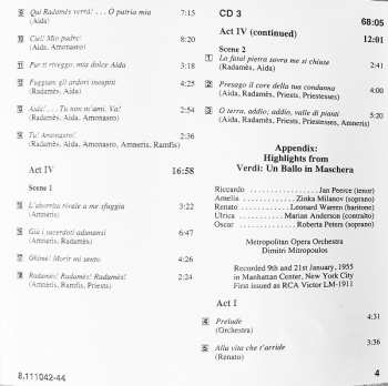 3CD Giuseppe Verdi: Aida