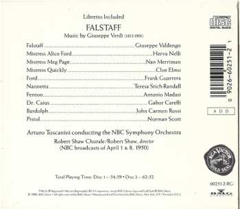 2CD/Set di cofanetti Giuseppe Verdi: Falstaff