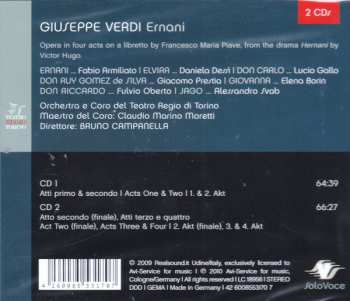 2CD Giuseppe Verdi: Ernani