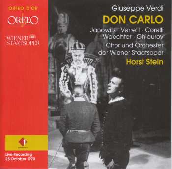 3CD Dietrich Fischer-Dieskau: Don Carlos