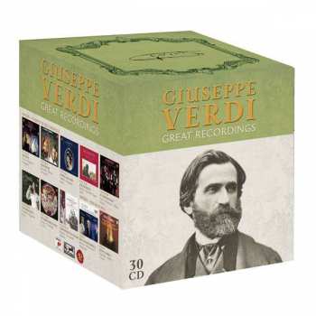 30CD/Set di cofanetti Giuseppe Verdi: Great Recordings LTD