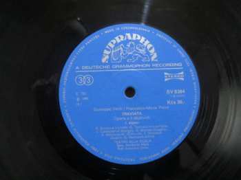3LP/Set di cofanetti Giuseppe Verdi: La Traviata