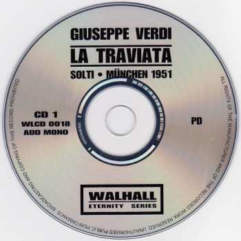 2CD Georg Solti: La Traviata - München 1951