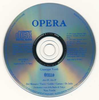 2CD Tito Gobbi: Otello