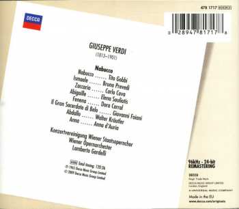 2CD Tito Gobbi: Nabucco