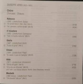 CD Giuseppe Verdi: Verdi Chöre