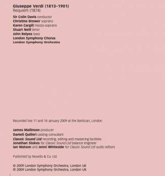 2SACD The London Symphony Orchestra: Requiem
