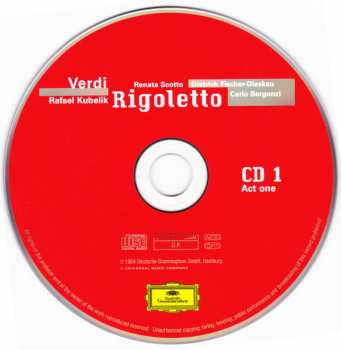 2CD Dietrich Fischer-Dieskau: Rigoletto 
