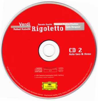 2CD Dietrich Fischer-Dieskau: Rigoletto 