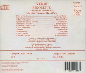 2CD Giuseppe Verdi: Rigoletto