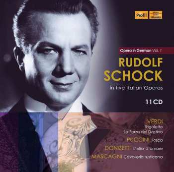 11CD Giuseppe Verdi: Rudolf Schock - Opera In German Vol.1