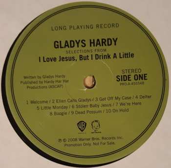 CD Gladys Hardy: I Love Jesus, But I Drink A Little