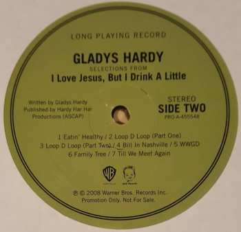 CD Gladys Hardy: I Love Jesus, But I Drink A Little