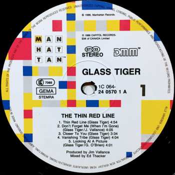 LP Glass Tiger: The Thin Red Line