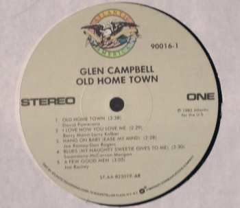 LP Glen Campbell: Old Home Town