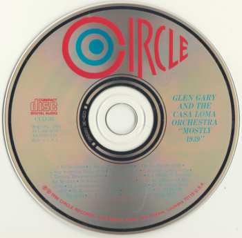 CD Glen Gray & The Casa Loma Orchestra: Mostly 1939