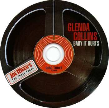 3CD/Set di cofanetti Glenda Collins: Baby It Hurts (The Holloway Road Sessions 1963-1966 Singles, Sessions, Outtakes, Demos And More)
