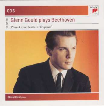6CD/Set di cofanetti Ludwig van Beethoven: Glenn Gould Plays Beethoven (Piano Sonatas & Piano Concertos Nos. 1-5)