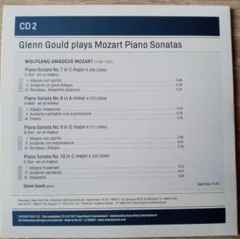 4CD Wolfgang Amadeus Mozart: Glen Gould Plays Mozart Piano Sonatas