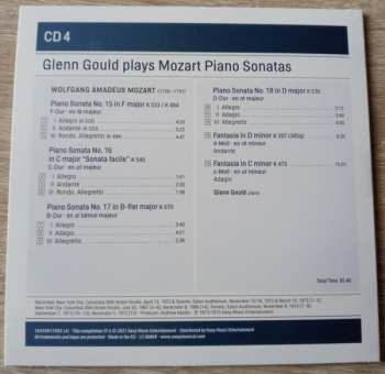 4CD Wolfgang Amadeus Mozart: Glen Gould Plays Mozart Piano Sonatas