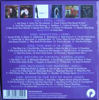 6CD/Set di cofanetti Glenn Hughes: Justified Man – The Studio Albums 1995-2003