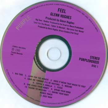 6CD/Set di cofanetti Glenn Hughes: Justified Man – The Studio Albums 1995-2003