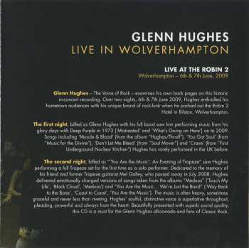 2CD Glenn Hughes: Live In Wolverhampton
