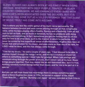 7CD/Set di cofanetti Glenn Hughes: The Official Bootleg Box Set Volume One: 1994-2010