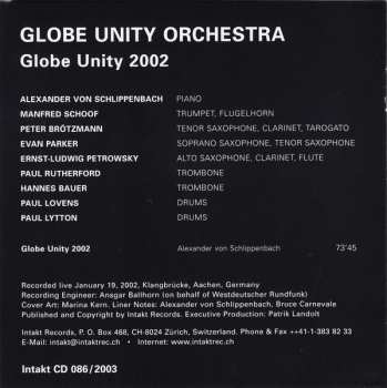 CD Globe Unity Orchestra: Globe Unity 2002