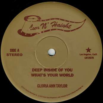 LP Gloria Taylor: Deep Inside You