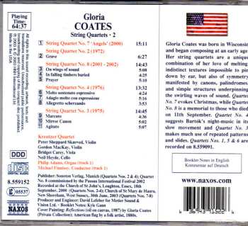 3CD/Set di cofanetti Gloria Coates: String Quartets 1-9