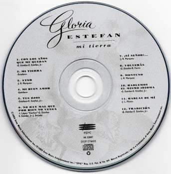 CD Gloria Estefan: Mi Tierra