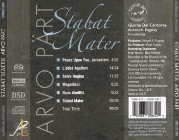 SACD Gloriae Dei Cantores: Stabat Mater