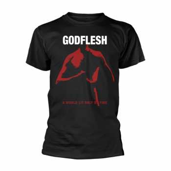 Merch Godflesh: Maglietta A World Lit Only By Fire