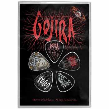 Merch Gojira: Set di plettri Fortitude