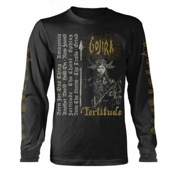 Merch Gojira: Maglietta a maniche lunghe Fortitude Tracklist (organic Ls)