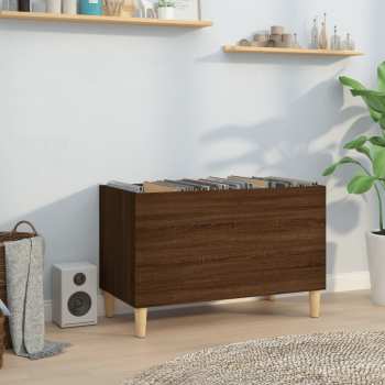 Audiotechnica Goka Úložná Skřínka na LP desky - Dřevěné nohy Hnědý dub (831964)