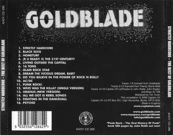 CD Gold Blade: Strictly Hardcore - The Best Of Goldblade