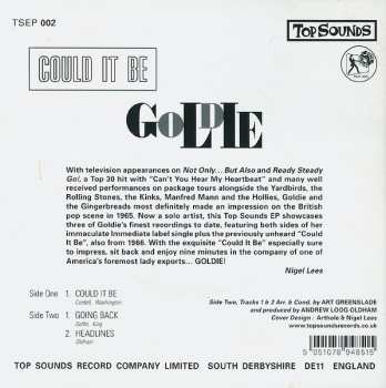 SP Goldie Zelkowitz: Could It Be