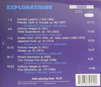 CD Gustav Holst: Explorations